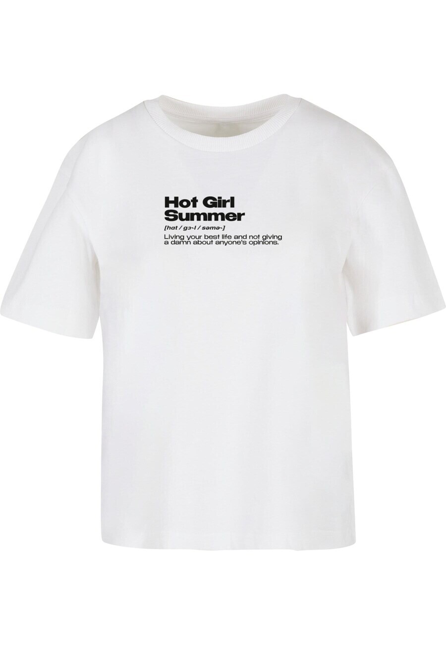 

Футболка Miss Tee Shirt Hot Girl Definition, белый