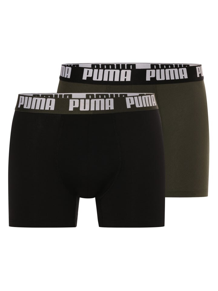 

Трусы Puma Pants im 2er Pack, цвет oliv schwarz