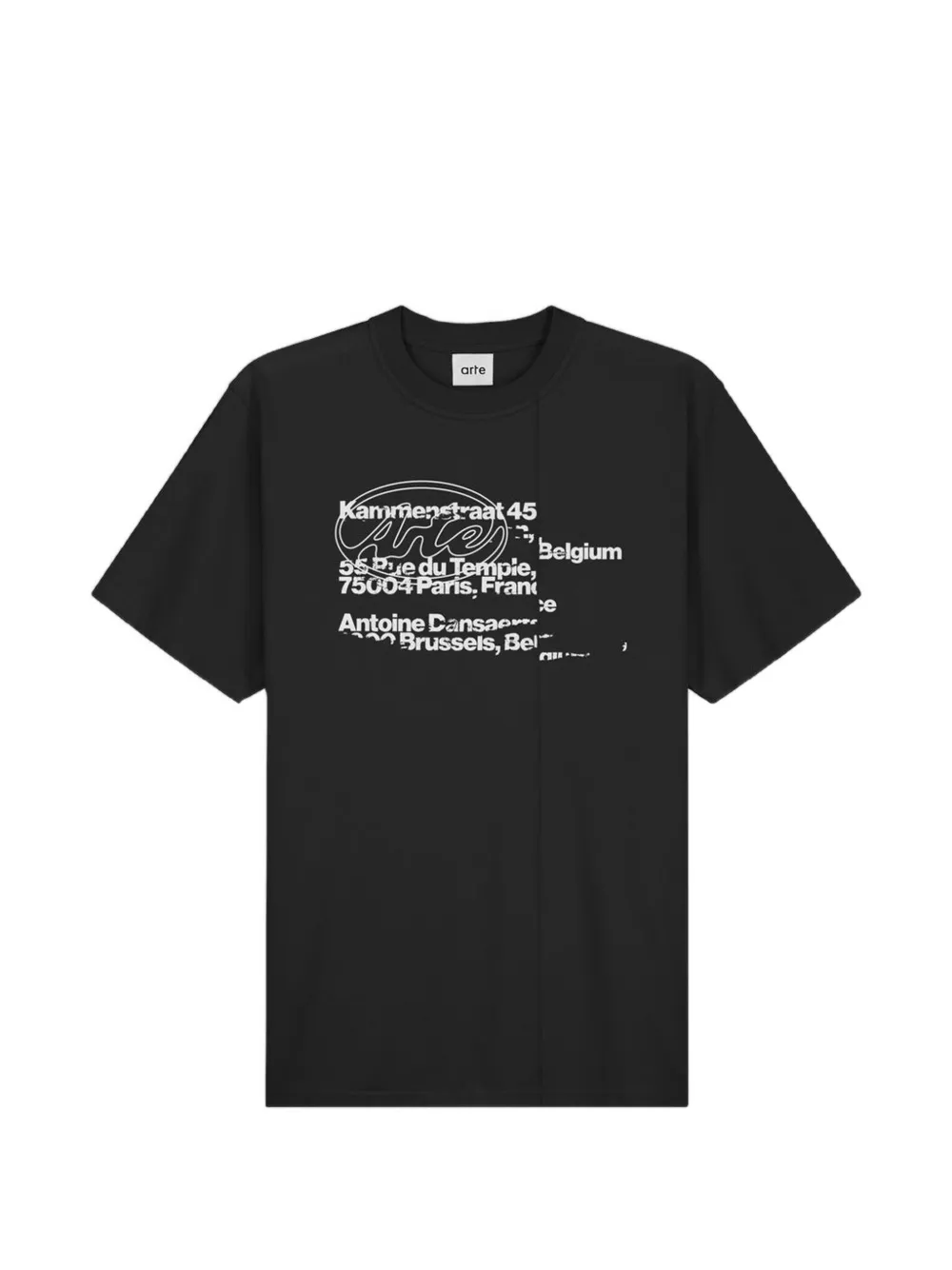 

Футболка с графическим принтом Arte Antwerp, черный