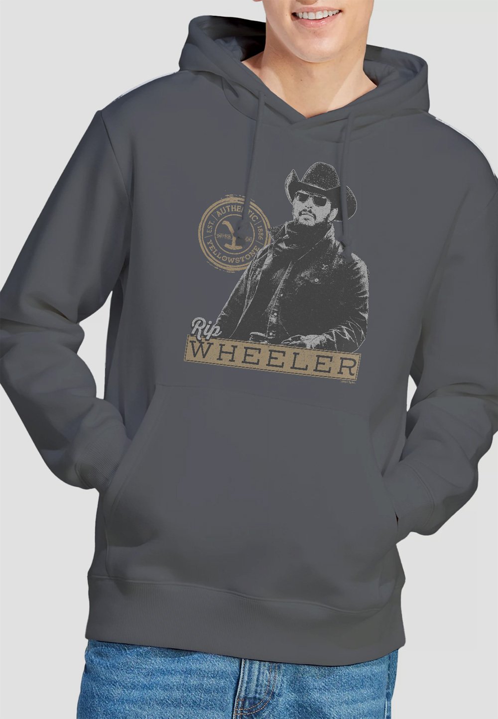

Толстовка YELLOWSTONE RIP WHEELER Cotton Soul, антрацит