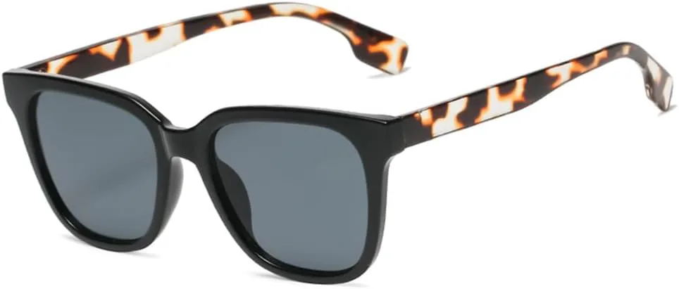 

Модные женские солнцезащитные очки в маленькой оправе, винтажные, с эффектом конфет, солнцезащитные очки для женщин с защитой от УФ-излучения UV400 MTZJH, Black