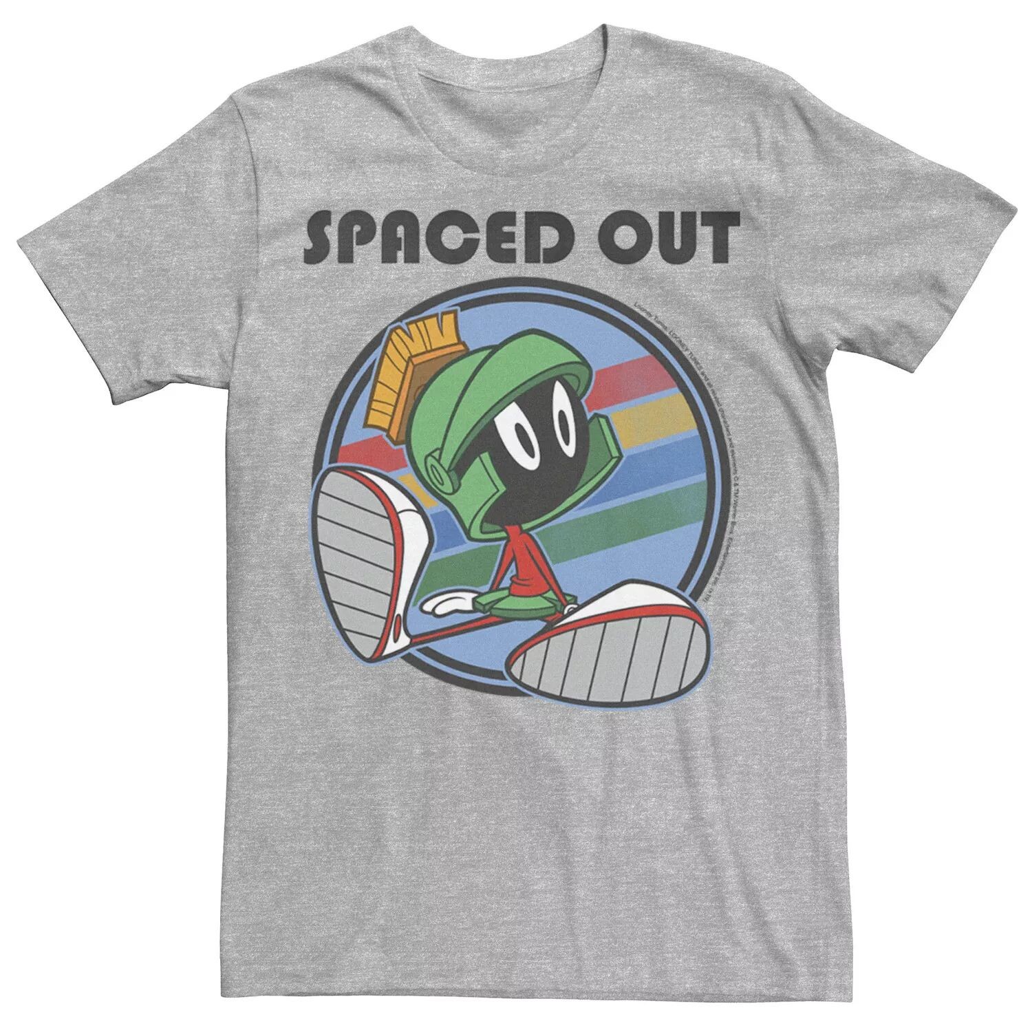 

Мужская футболка Looney Tunes Marvin The Martian Spaced Out Licensed Character