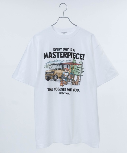 

Футболка с принтом, крой оверсайз JOHN'S CLOSET, белый