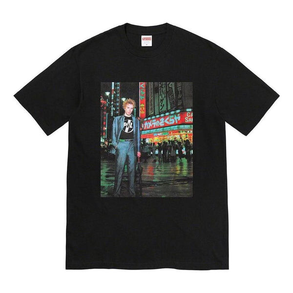 

Футболка x public image ltd pil live in tokyo t-shirt 'black' Supreme, черный