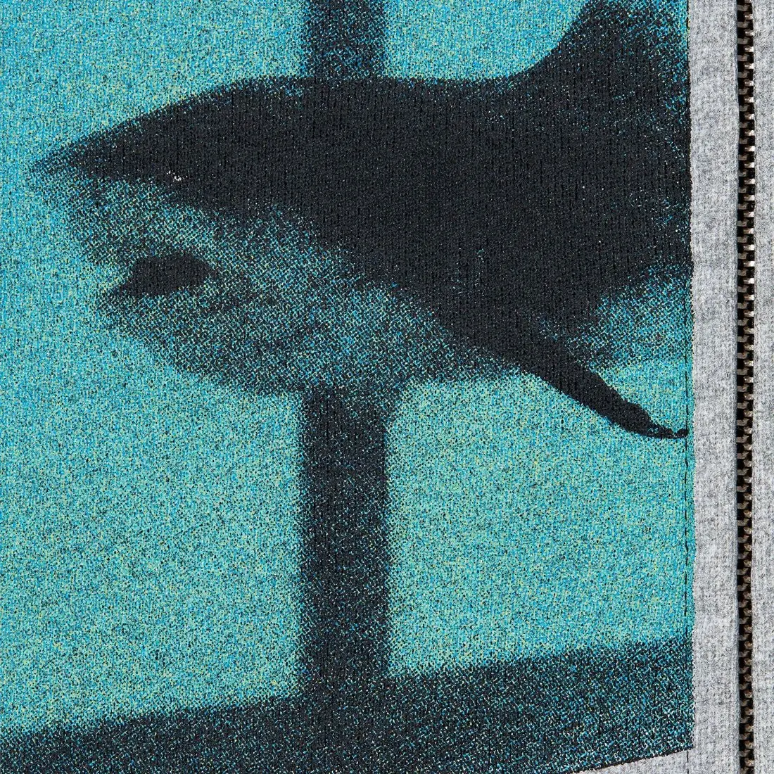 Толстовка с капюшоном и молнией Damien Hirst Supreme, черный — фото 4