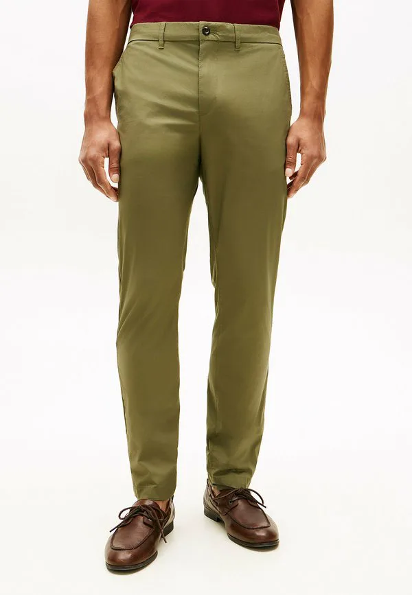 Зауженные чиносы в стиле гарлем Tommy Hilfiger, Dark Artichoke
