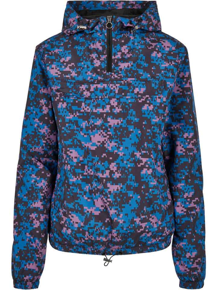

Ветровка Urban Classics, цвет digital duskviolet camo