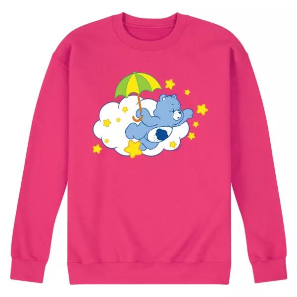 

Мужская толстовка с капюшоном Care Bears Grumpy с принтом зонтика Licensed Character, пурпурный