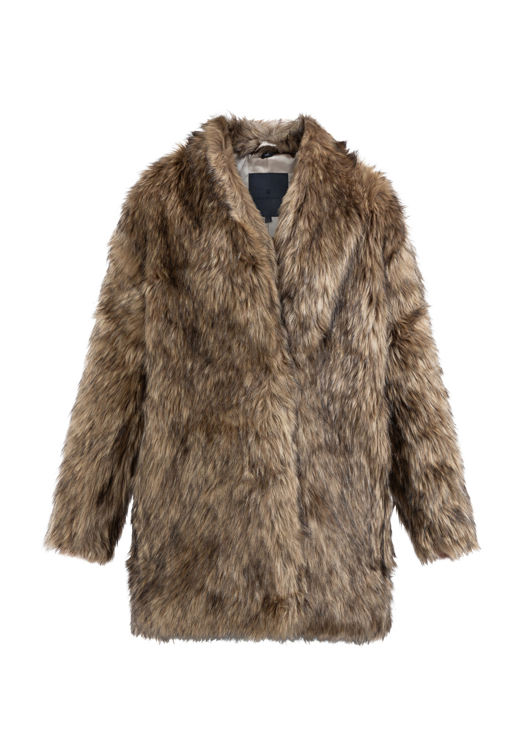 

Пуховик DreiMaster Faux Fur Mantel, коричневый