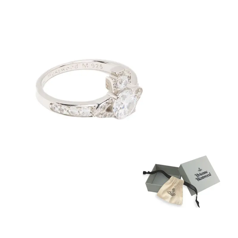 

Кристальные кольца для женщин Vivienne Westwood, серебряный