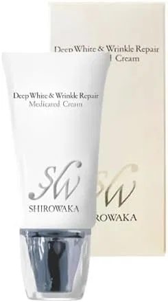 Крем для лица — Дневной Shirowaka Deep White & Wrinkle Repair Medicated, 22 г