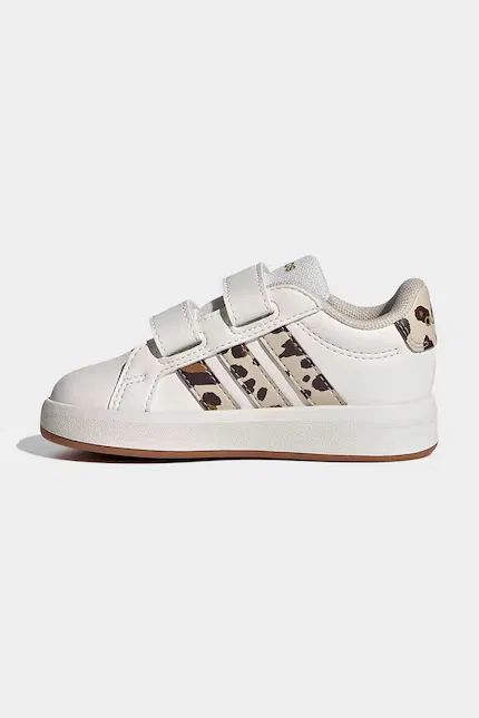 Кроссовки детские GRAND COURT 3.0 Adidas, белый — фото 4
