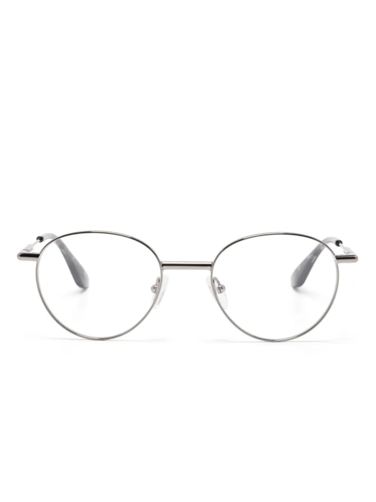 

Alexander McQueen Eyewear очки в круглой оправе, серебряный