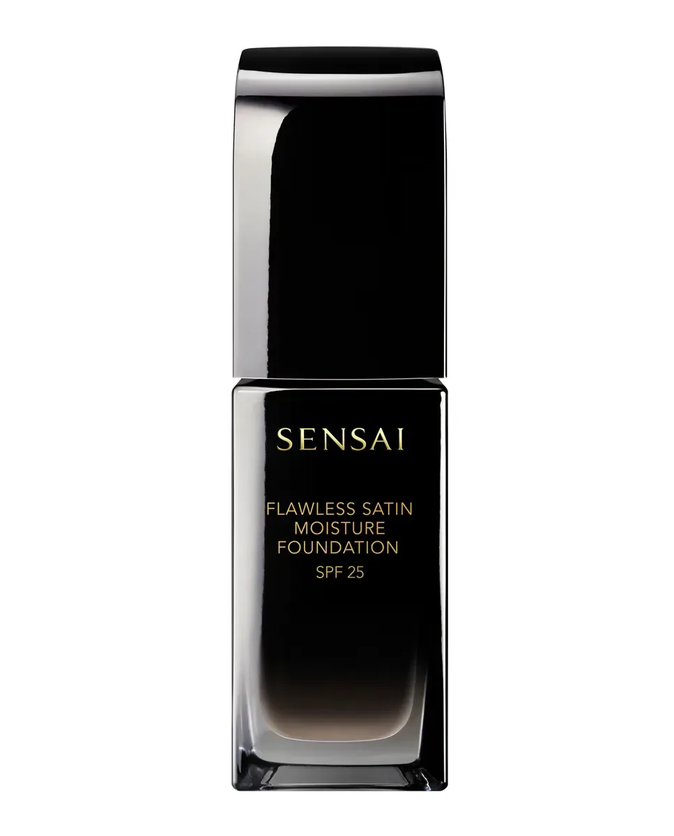 Тональная основа для макияжа Flawless Satin Moisture Foundation Sensai, 203 Neutral Beige