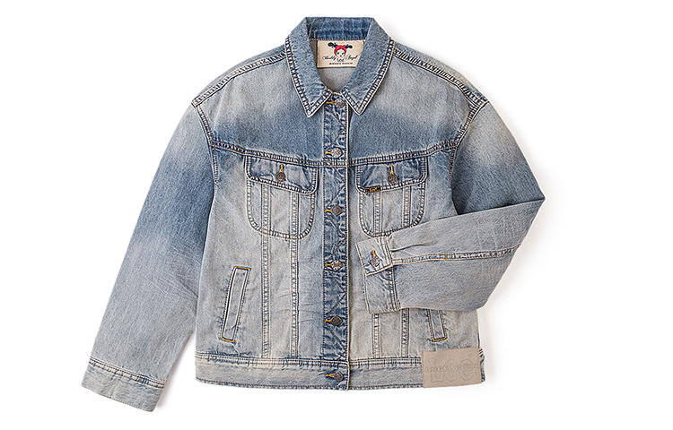 

Lee Джинковая куртка женская светло-голубая