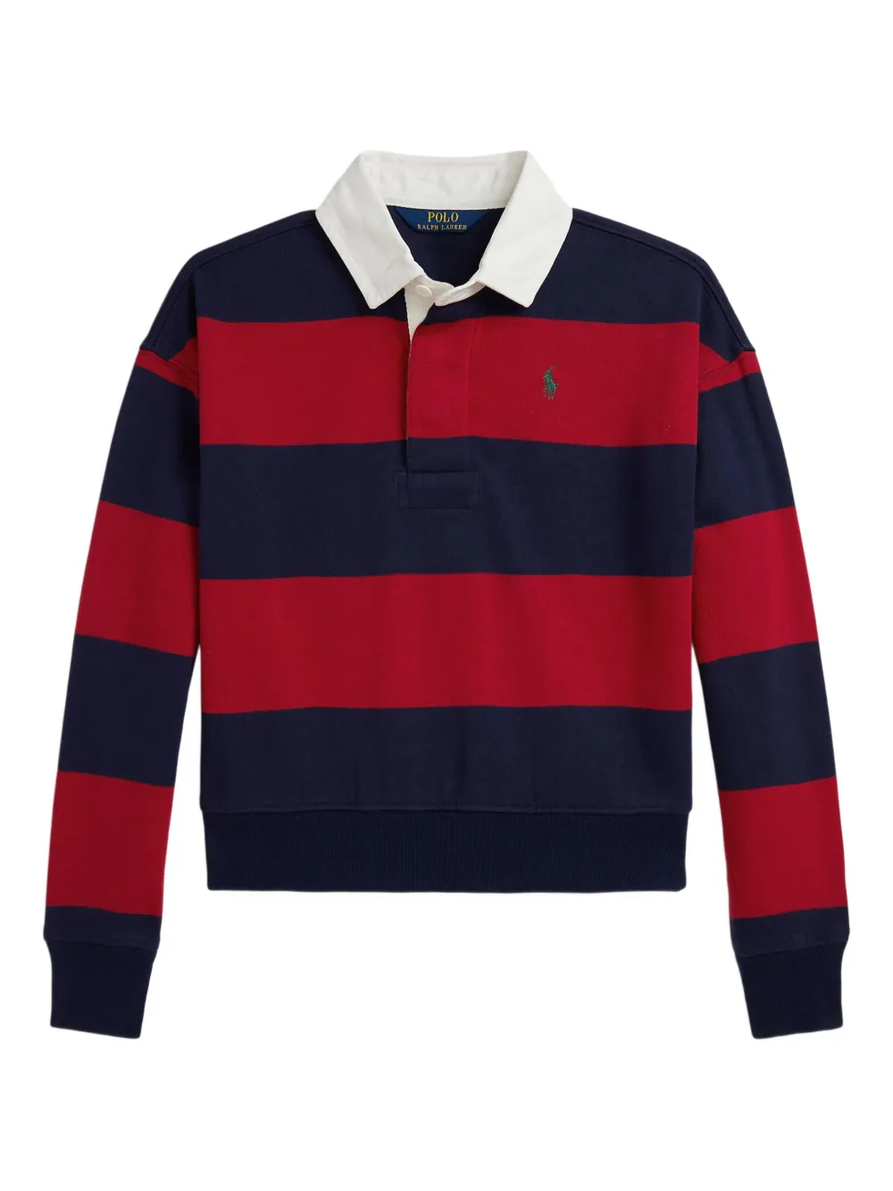 

Рубашка поло в полоску POLO RALPH LAUREN KIDS, красный