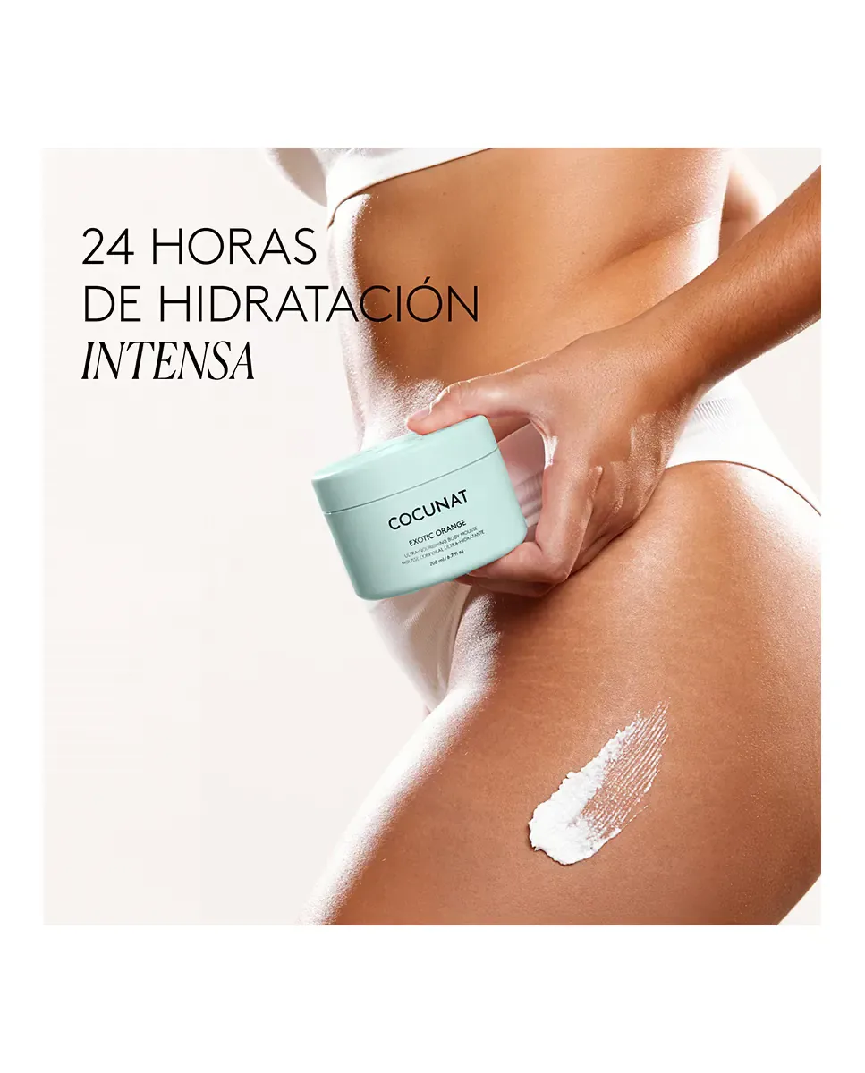 Крем для тела Body Mousse Exotic Orange 200 мл Cocunat — фото 2