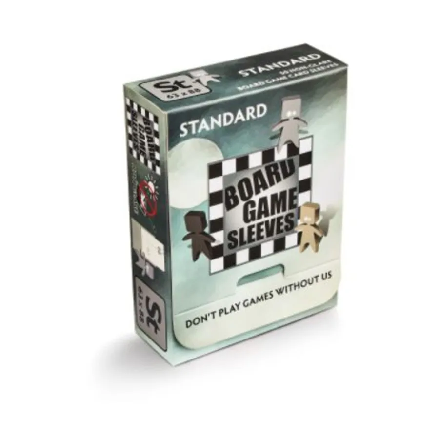 

Конверты для карт настольных игр — антибликовые, стандартный размер (50), Board Game Sleeves (Arcane Tinmen)