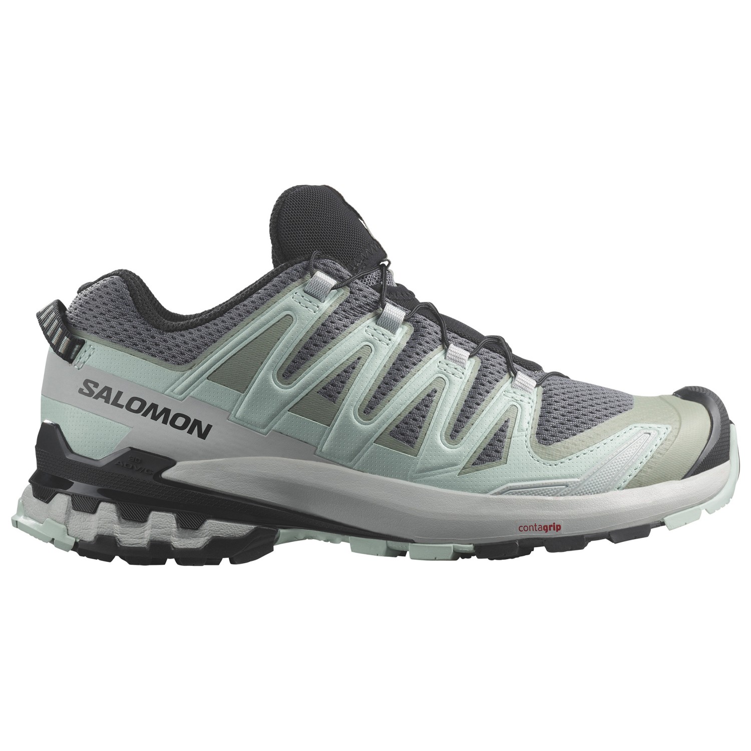 

Мультиспортивная обувь Salomon Women's XA Pro 3D V9, цвет Quiet Shade/Lily Pad/Blue Haze