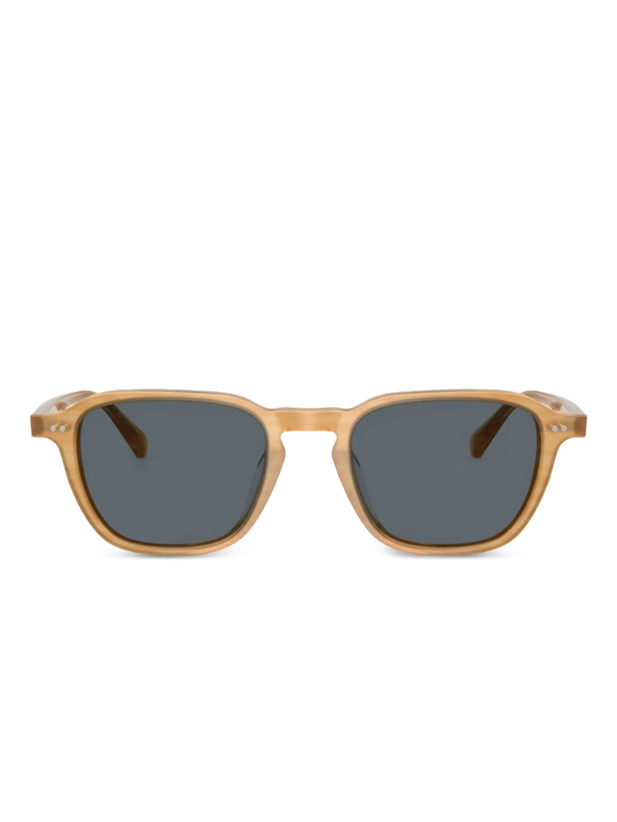 

Солнцезащитные очки в квадратной оправе Emryn 50 Oliver Peoples, коричневый