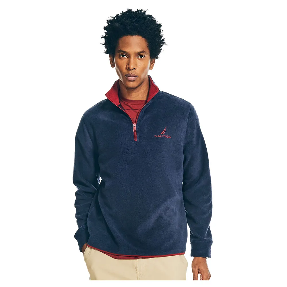 

Толстовка Nautica KR9384 half zip, синий