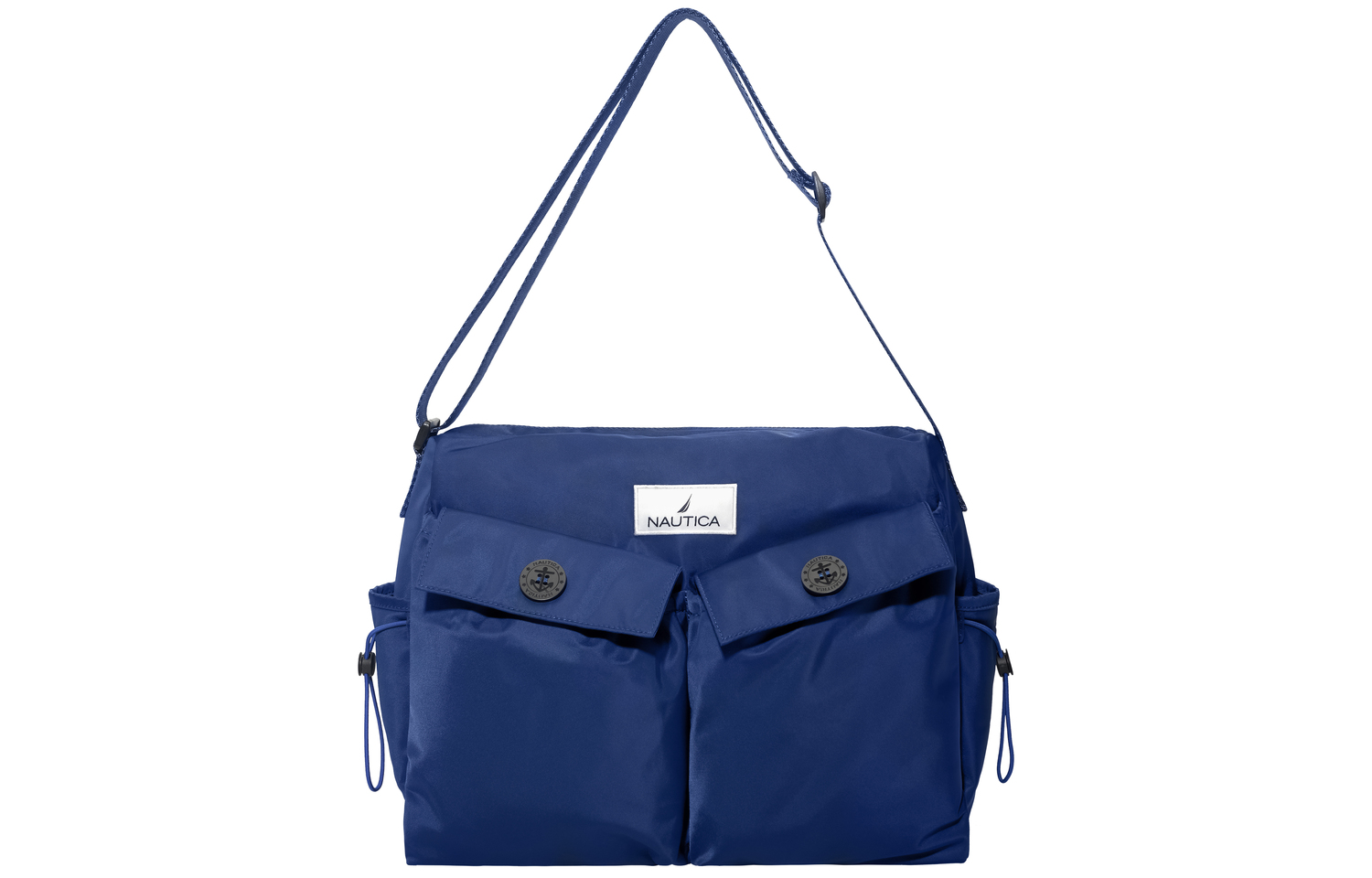 

NAUTICA Нейлоновая наплечная сумка унисекс королевского синего цвета, Royal Blue