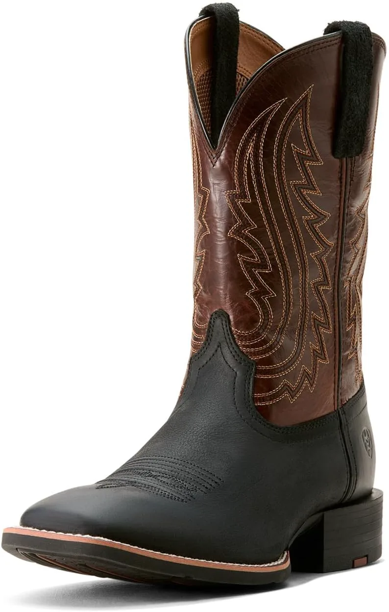 Мужские спортивные ковбойские сапоги ARIAT Big Country, черный — фото 2