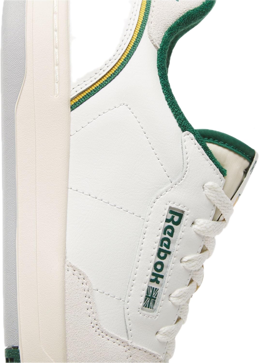 Кроссовки Reebok Unisex-Adult Phase Court, белый/зеленый/темно-зеленый — фото 3