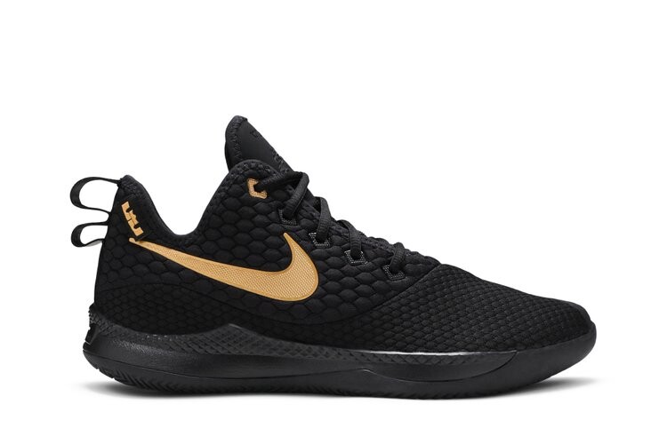 

Кроссовки Nike LeBron Witness 3 'Black Gold, черный