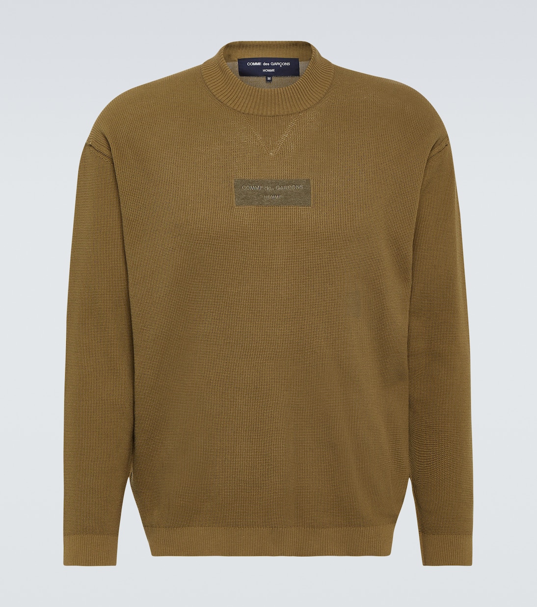 

Хлопковый свитер Comme des Garçons Homme, хаки