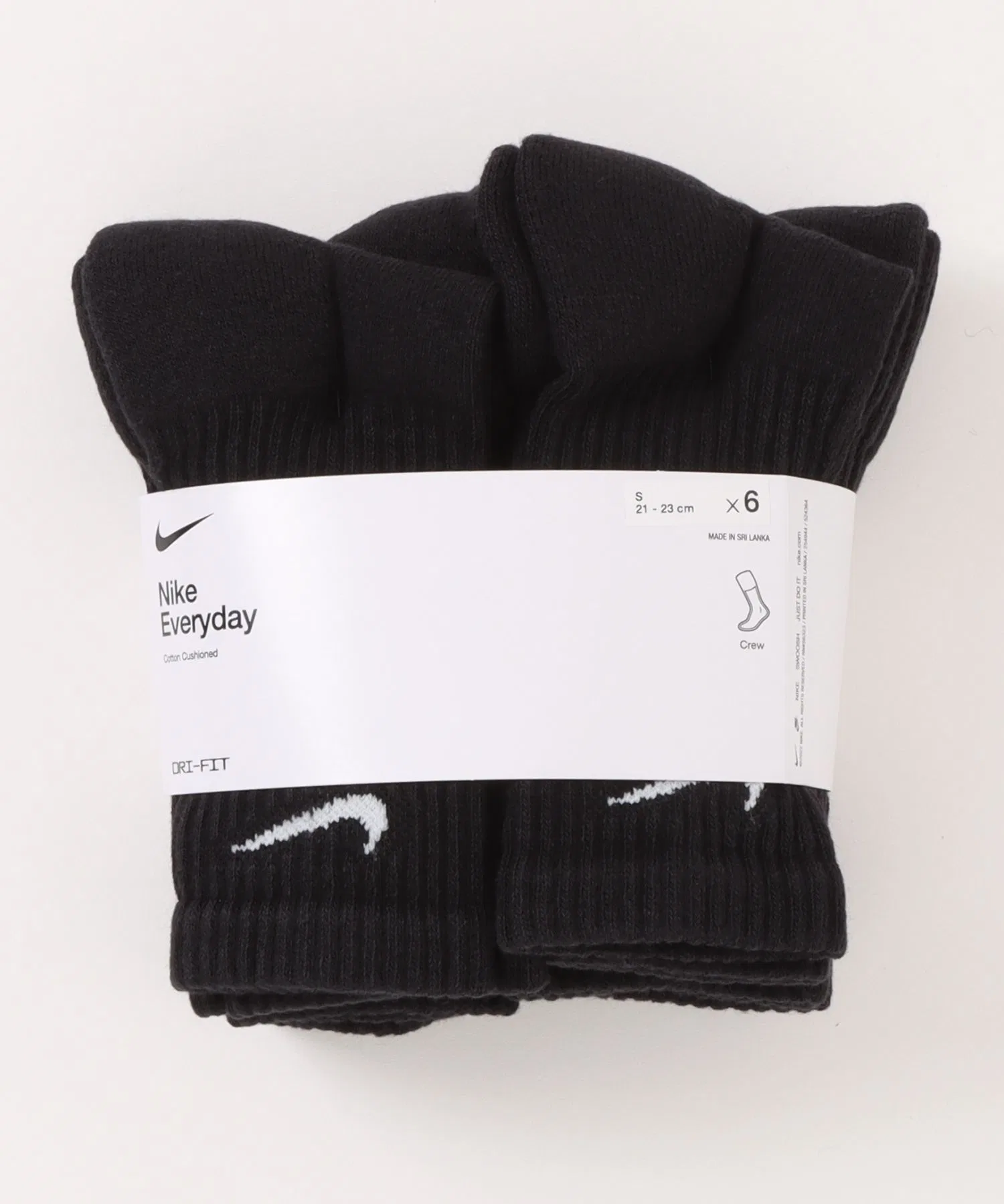 Набор из 6 мягких носков NIKE Apparel Everyday BD.