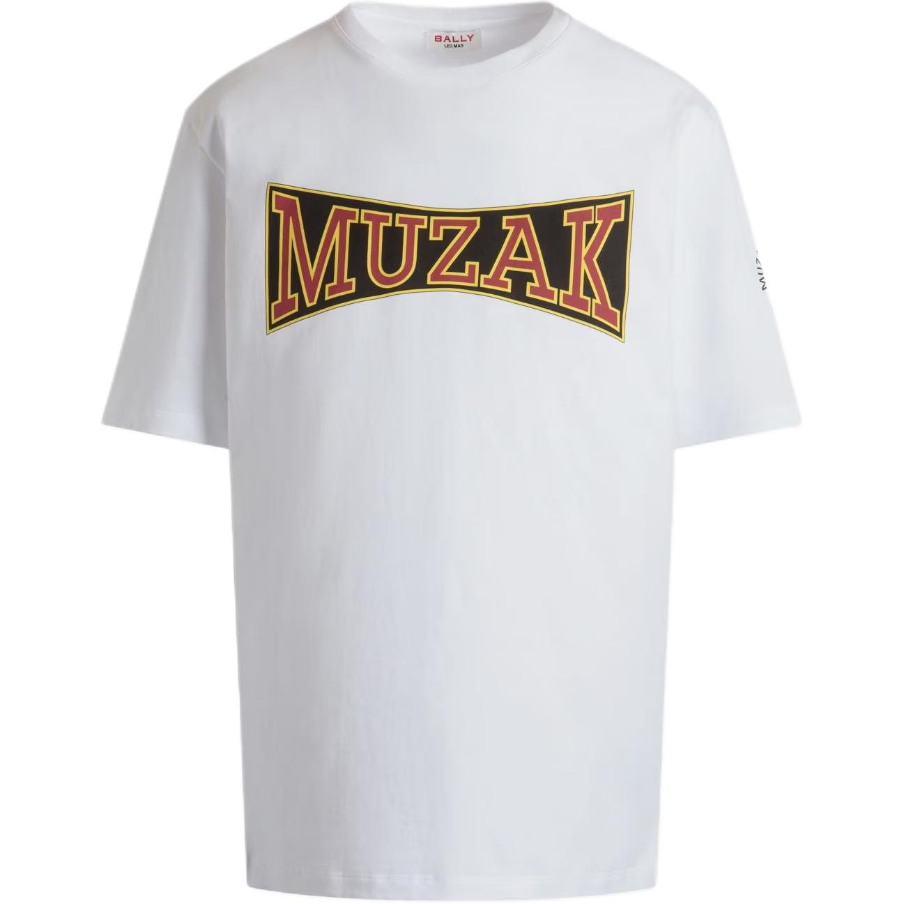 

Футболка X Dj Leo Mas Muzak print BALLY, белый