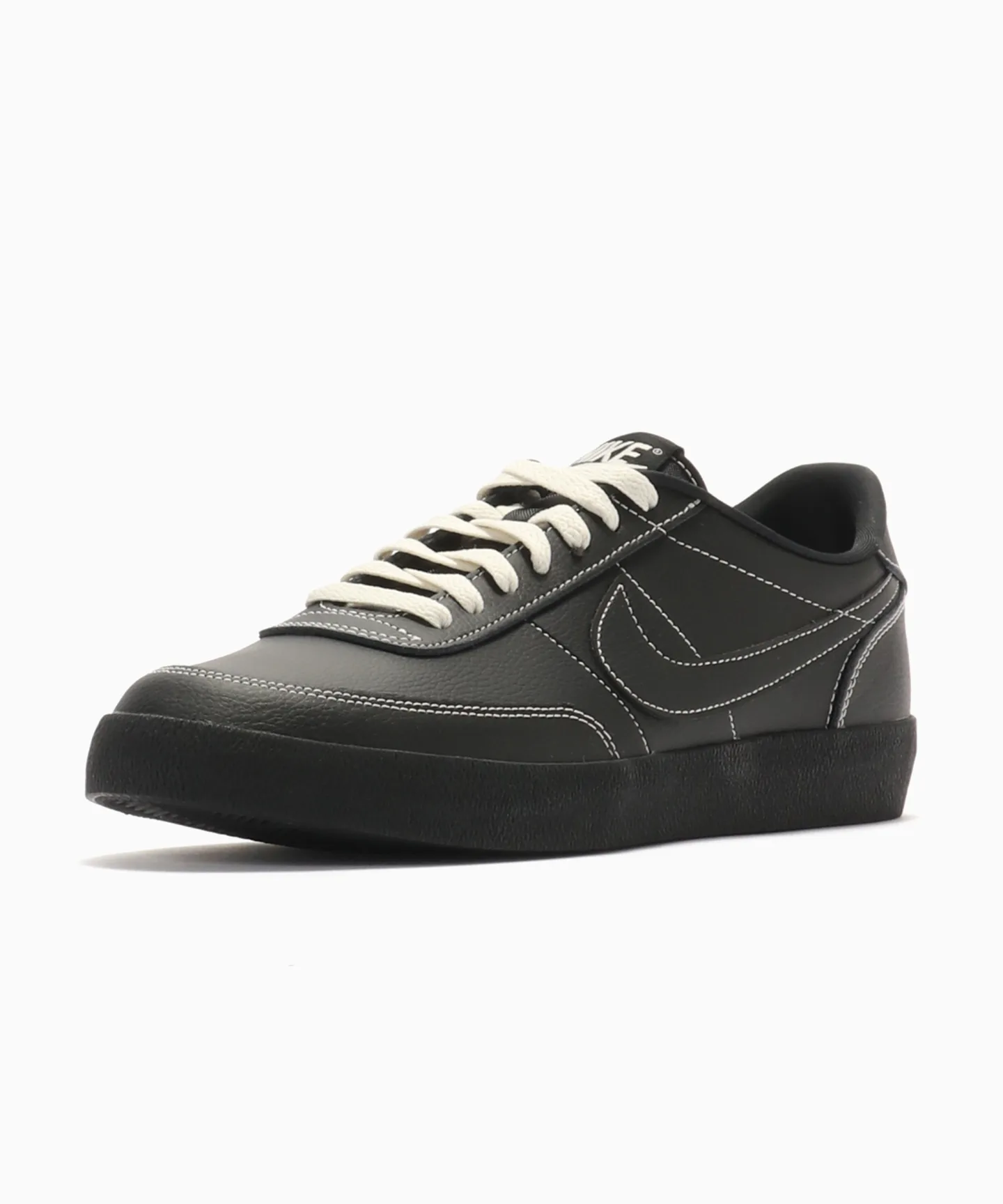 Мужские кроссовки из натуральной кожи Killshot 2 LTR Nike чёрные — фото 2