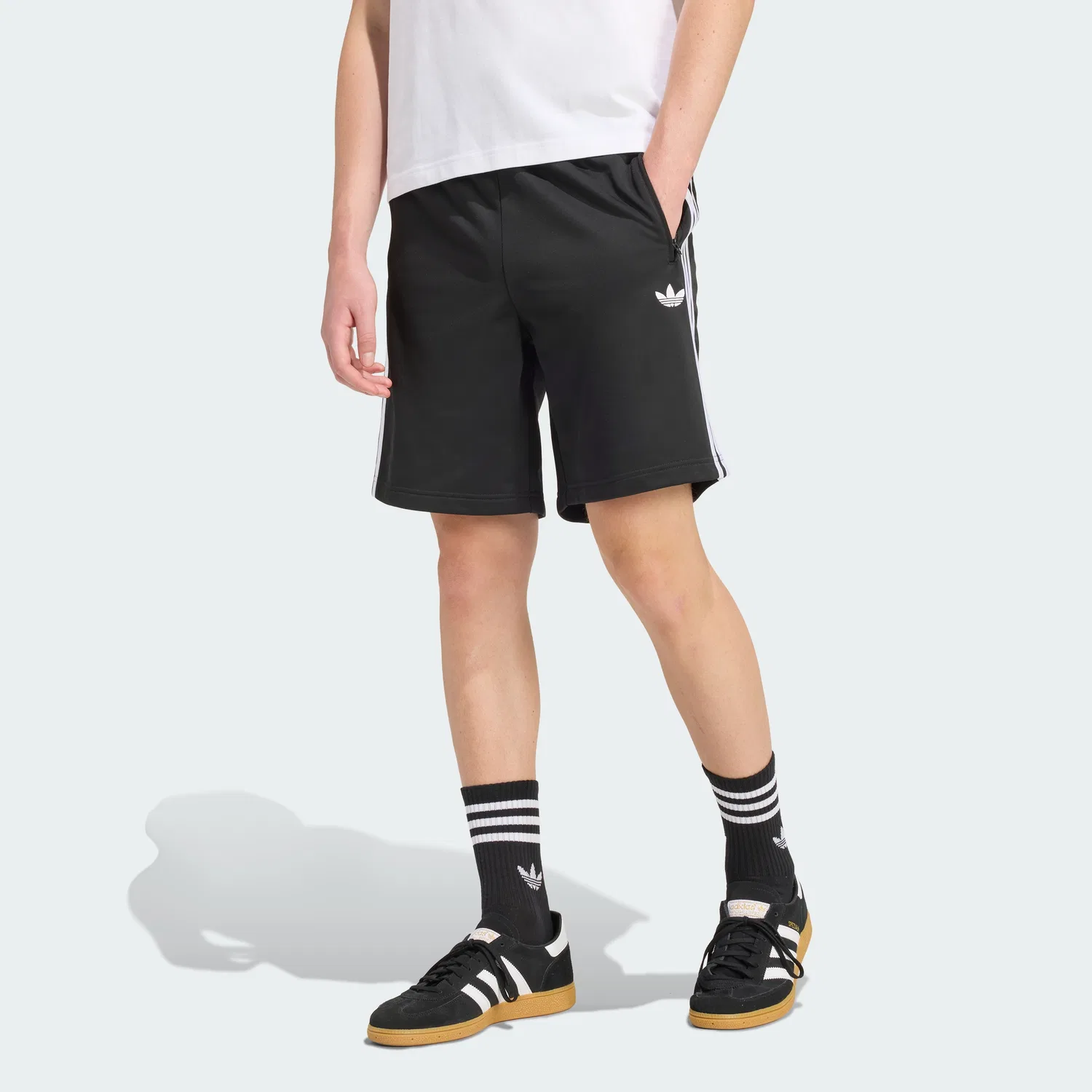 Мужские шорты Firebird чёрные от Adidas