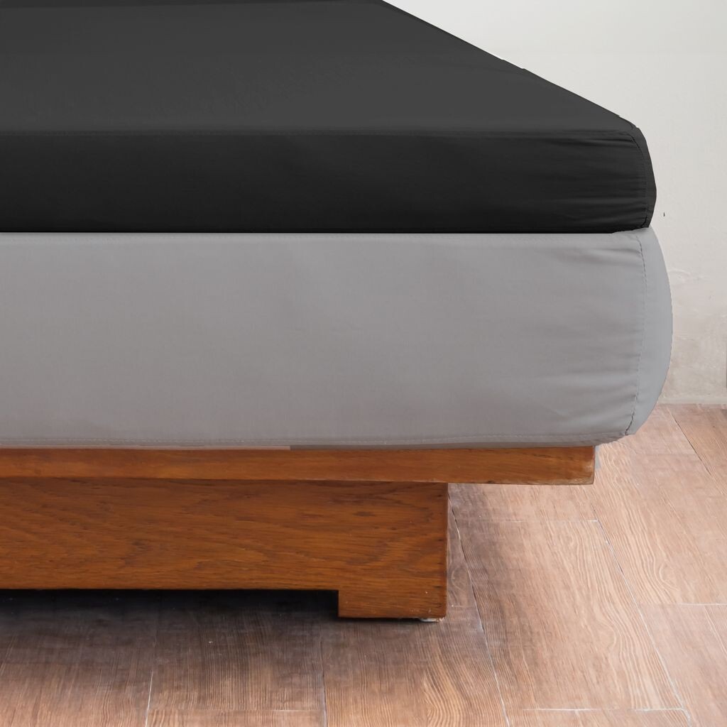 

Топпер из флоксов, простыня 90x200см - 100% египетский хлопок - количество нитей 230 - перемычка 28см - простыня на подгонке - черный GTeyes