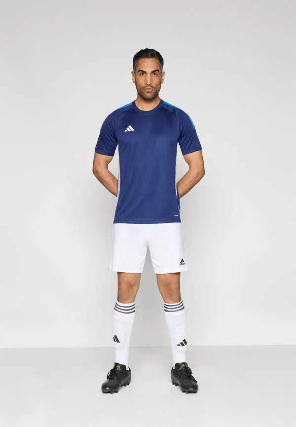 Спортивная футболка tiro 26 essentials Adidas Performance, Dark Blue/Bright Royal/White — фото 2