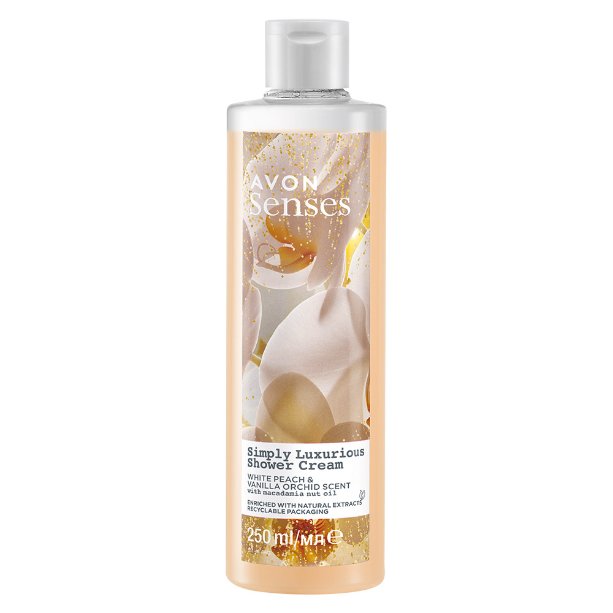 

Avon, Гель для душа «Персик и ваниль», 250 мл