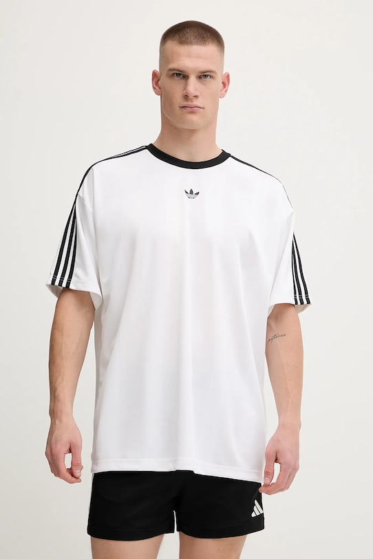 

Футболка джерси жаккард Adidas Originals, белый
