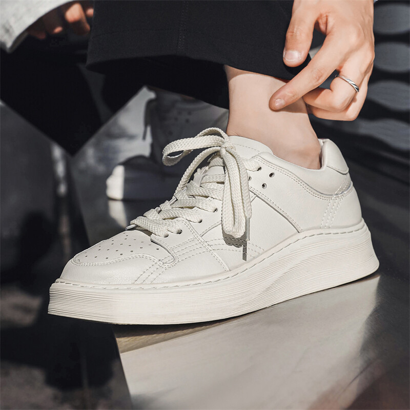 Кроссовки мужские Lifestyle Shoes Men Low-Top White Chi Wolf — фото 4