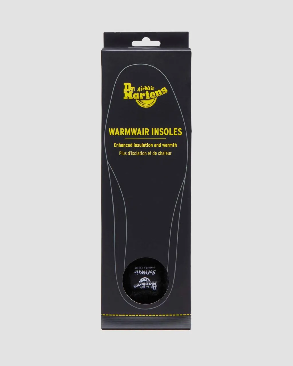 

Стельки для обуви Dr. Martens Warmwair, цвет Black — Lux Faux+Hefty