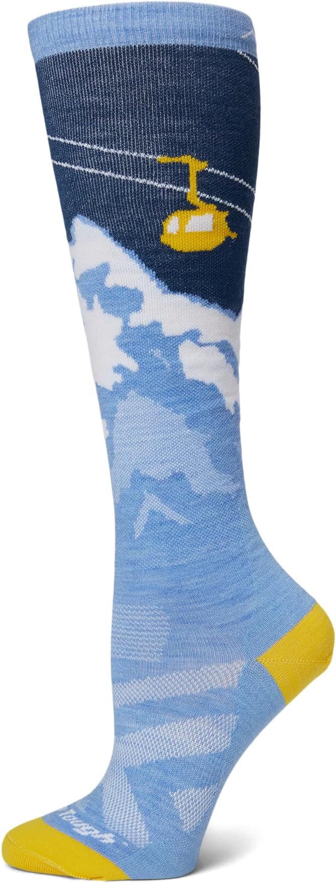 

Носки Darn Tough Vermont Yeti Light Socks, цвет Midnight