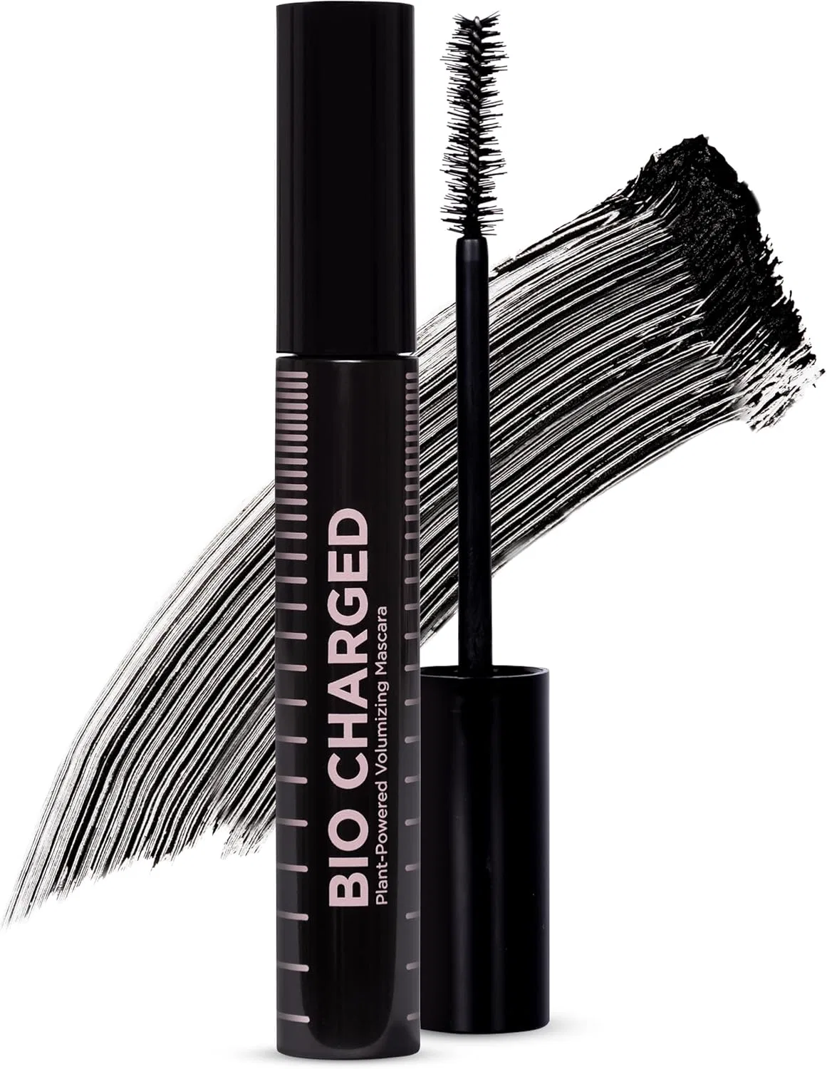 Тушь для ресниц объемная PÜR MINERALS Bio-Charged Plant Driven Volume Mascara водостойкая, черный