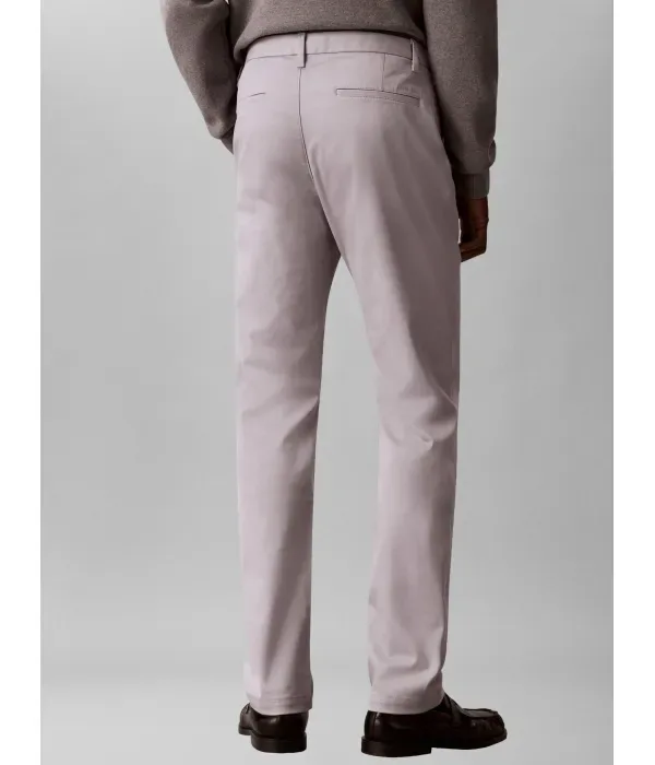 Брюки чинос slim fit Calvin Klein, серый — фото 3