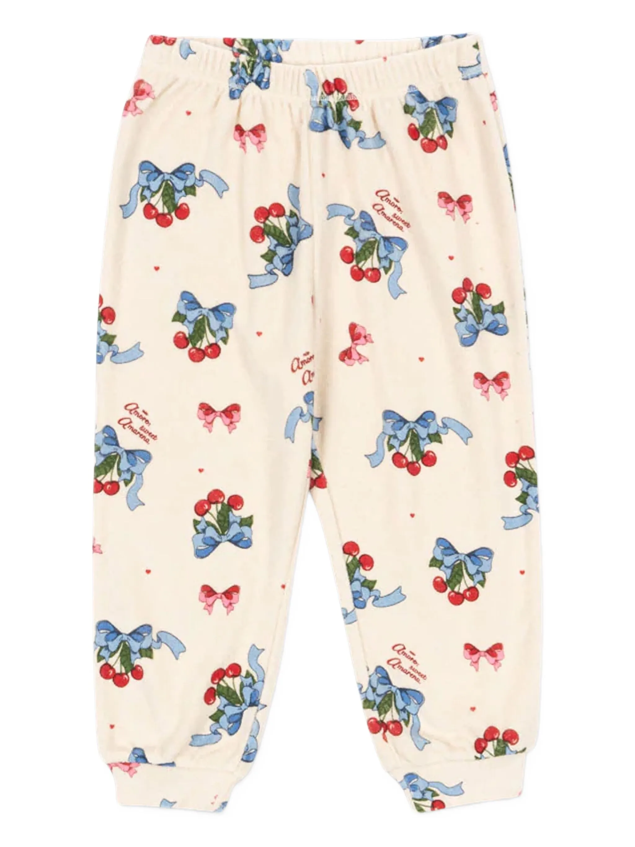 

Спортивные брюки с принтом Konges Sløjd, кремовый