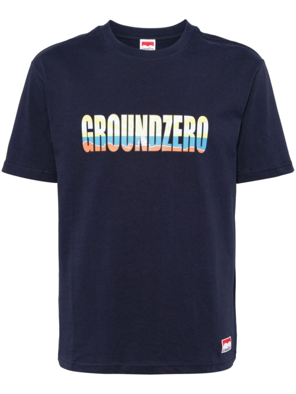 

Ground Zero футболка с логотипом, синий