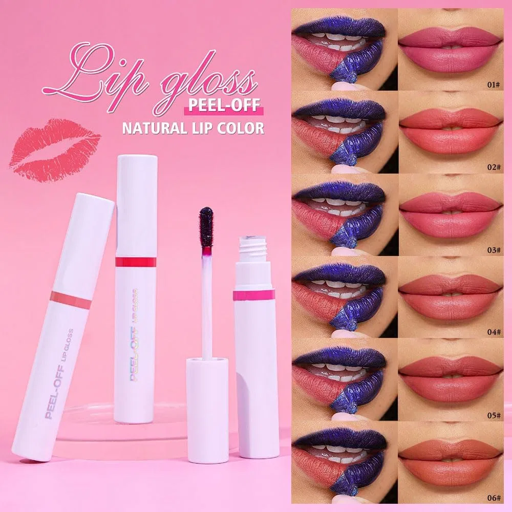 Пилинг-маска для губ Peel Off Lip Stain, Hxssll, C01, 4 г — фото 2