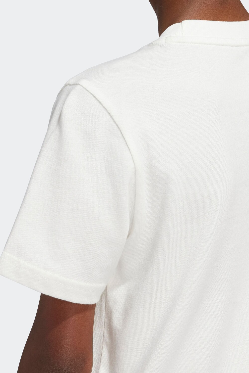 Футболка Kids originals из 100% хлопка Adidas, белый — фото 4