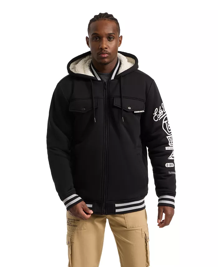 

Мужская ватная куртка Renown Sherpa Varsity Ecko Unltd, черный
