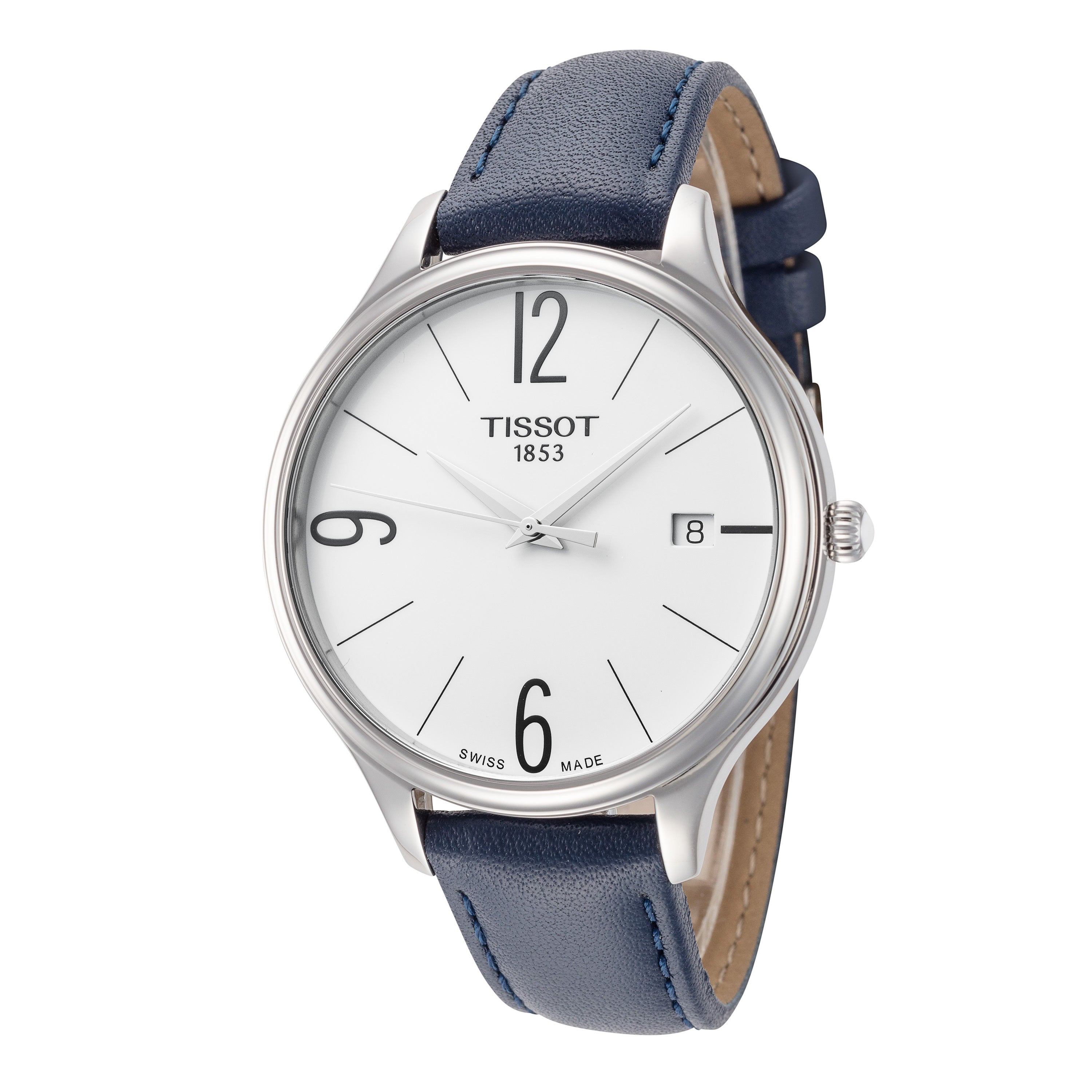 

Tissot женские кварцевые часы T1032101601700 Bella Ora 38 мм, синий