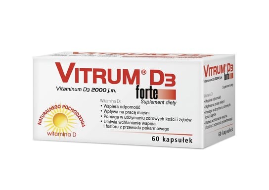 

Takeda Pharma, Витрум Д3 Форте, 60 капсул